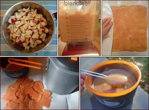 How to make apple fruit leather.