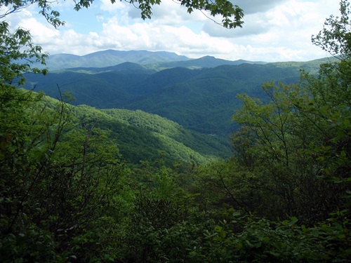 Appalachian Trail View on the way to Kincora Hiking Hostel