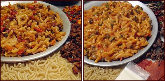 Chili Mac and Macaroni with Cheesy Tomato Sauce