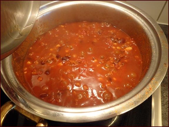 Cooking Beyond Burger Chili.