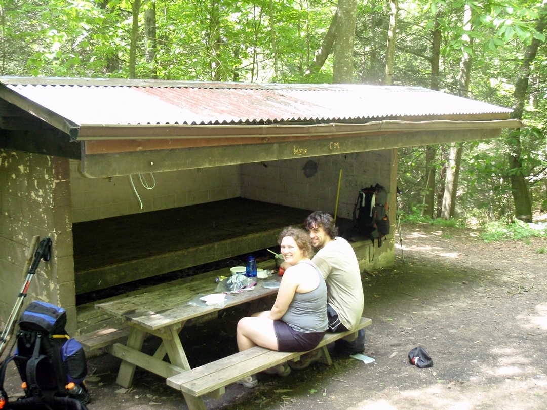 Cherry Gap Shelter, Appalachian Trail