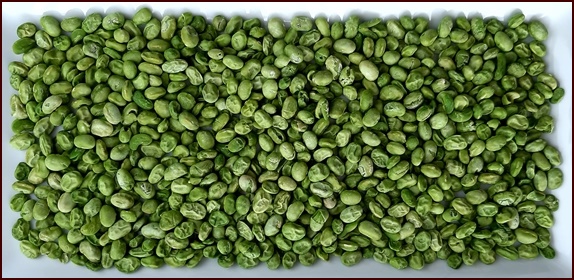 Dehydrated edamame beans