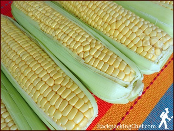 Corn on the cob is great for dehydrating.