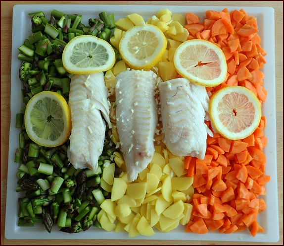 dehydrating fish stew ingredients