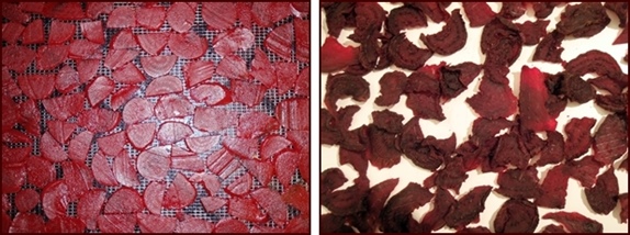Dehydrating Beets