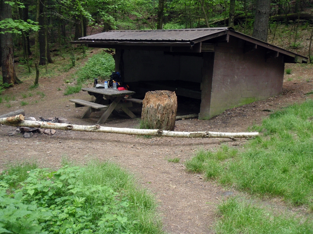 Double Springs Shelter, Appalachian Trail, Tennessee.