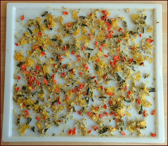 fish stew after dehydrating