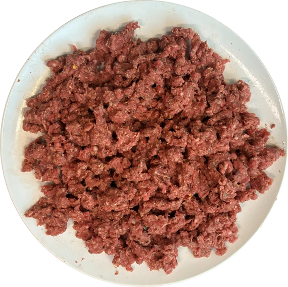 Ground beef with sausage seasonings.