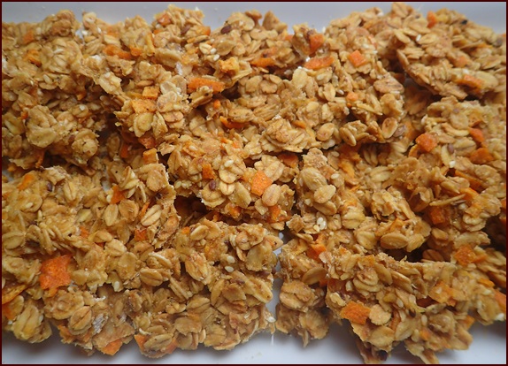 Orange Granola Clusters