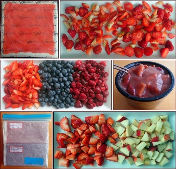 Strawberry Fruit Leather: How to make it, pack it, and use it in trail snacks and desserts.