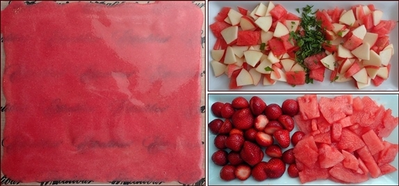 Watermelon fruit leather recipes.