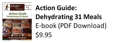 Action Guide: Dehydrating 31 Meals