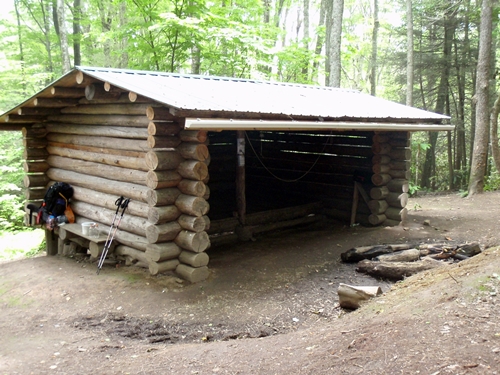 Roaring Fork Shelter, Appalachian Trail