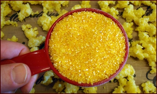 Backpacking Breakfast: Yellow Grits