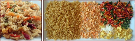 backpacking-recipe-hawaiian-shrimp-rice-before-after