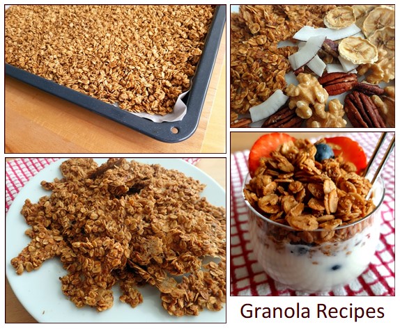 Learn how to make granola and granola clusters