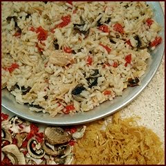 Dehydrated Chicken Recipe: Chicken & Rice Cacciatore