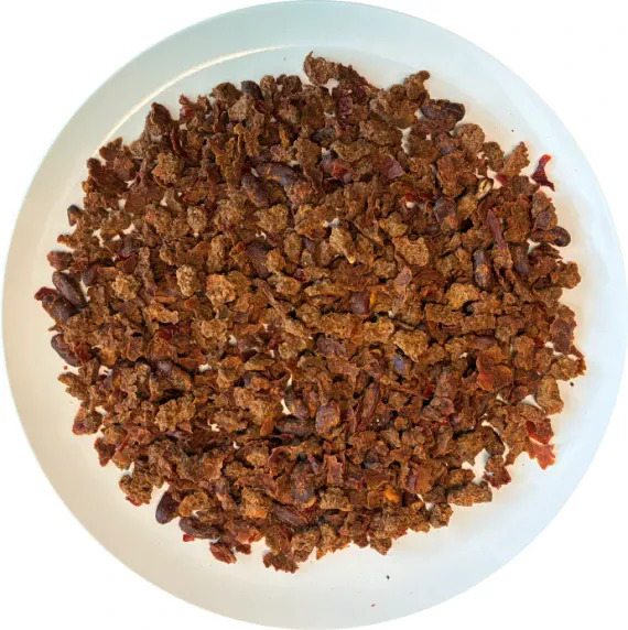 A 2-cup serving of dried chili. A 2-cup serving of dried chili.