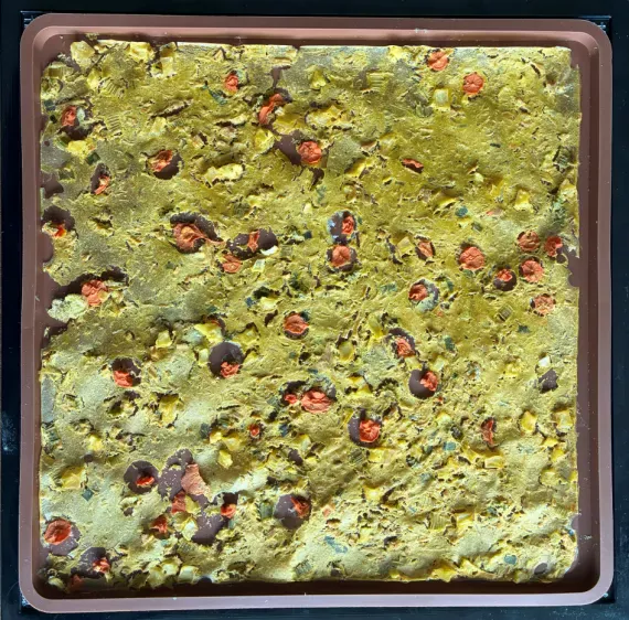 Creamy chicken soup dehydrated.