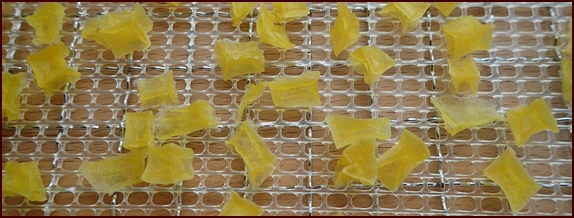 Dehydrated cubed potatoes