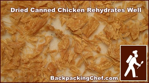 Dehydrating Chicken