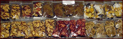 Dehydrated Fruit Packed in Individual Servings