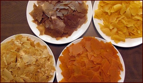 Dried Fruit Leathers.