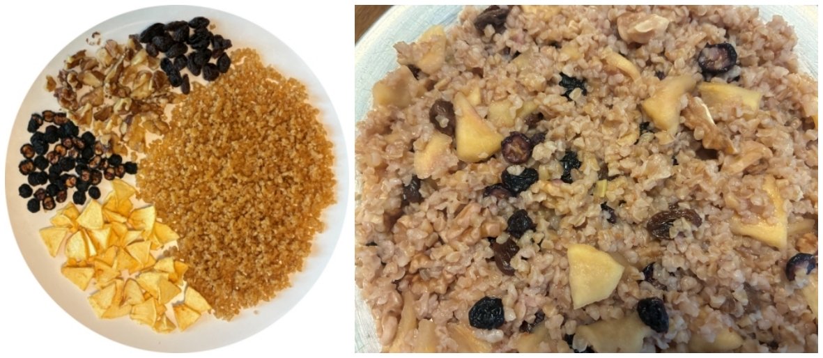 Fruit & Nut Bulgur Breakfast.
