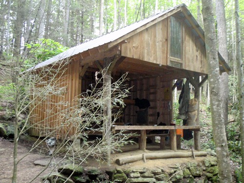 Appalachian Trail, Mountaineer Shelter