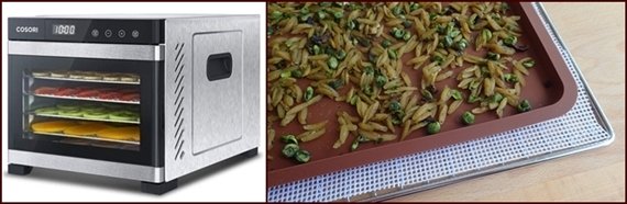 Orzo Dehydrator Accessories.