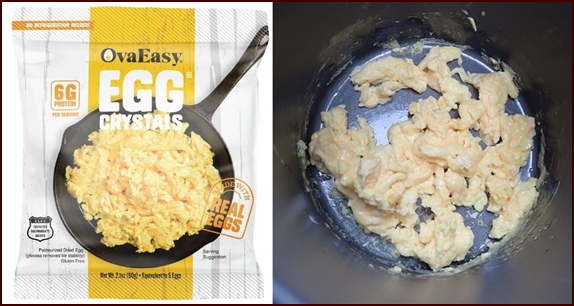 OvaEasy Egg Crystals Prepared.