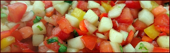 How to Make & Dehydrate Peach Salsa