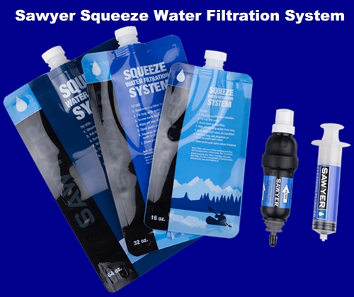 Sawyer Squeeze Water Filtration System