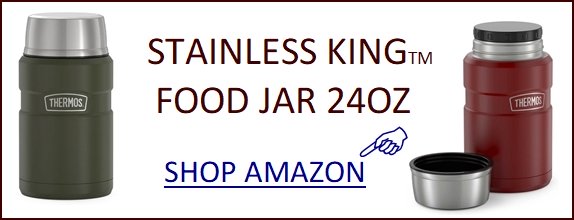 Stainless King Thermos Food Jar. Shop Amazon.